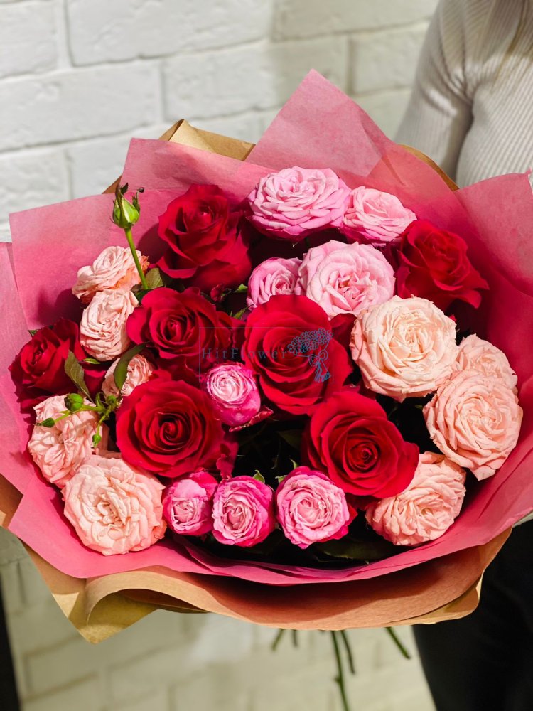 Букет роз Закат